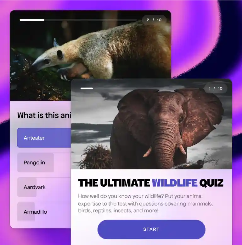 A quiz about wildlife