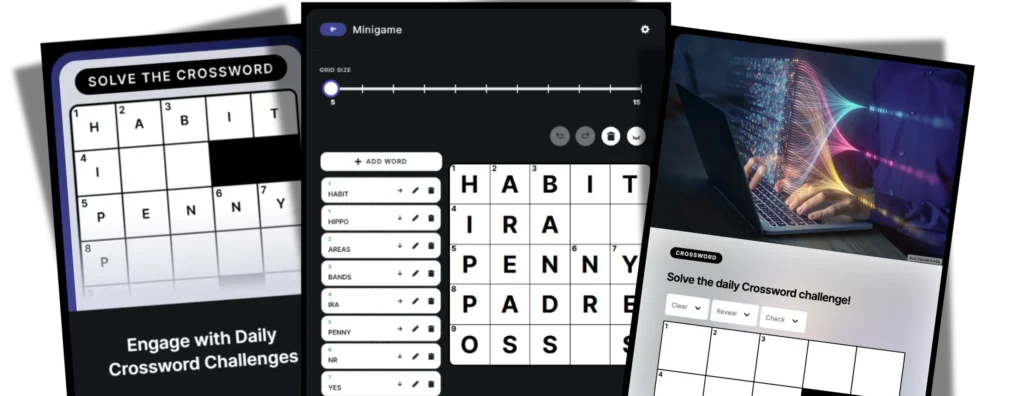 Qzzr- the free Crossword puzzle maker