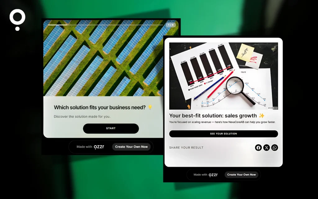 Visual with Embedded feedback forms