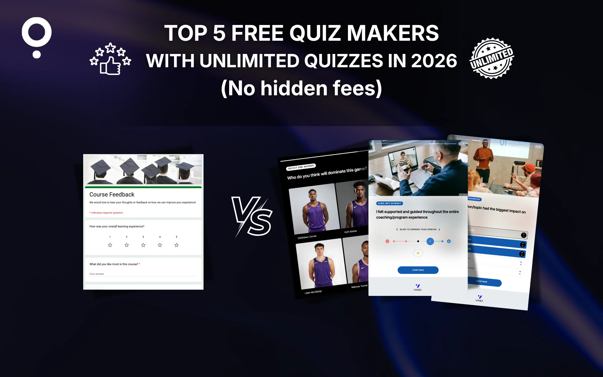Top 5 Free Quiz Makers with Unlimited Quizzes (No Hidden Fees) for 2026