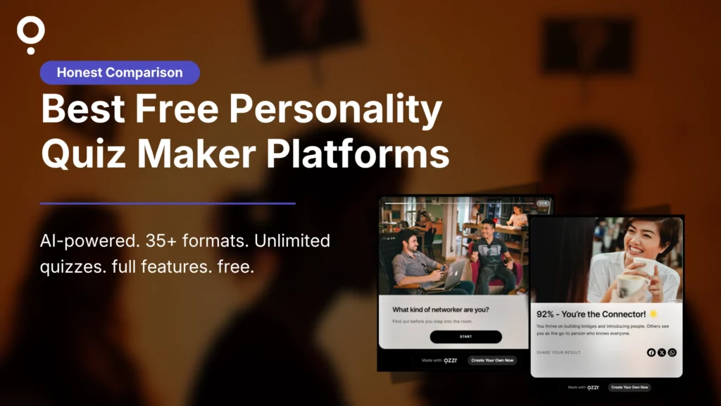 Best Free Personality Quiz Maker platforms