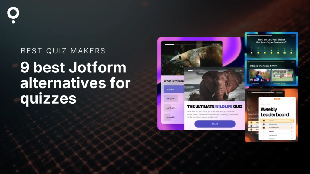 Jotform alternatives for Quizzes
