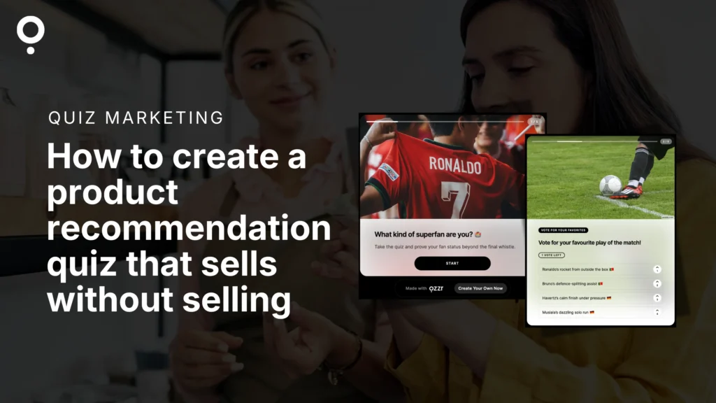 Product Recommendation Quiz by Qzzr Free Quiz Maker