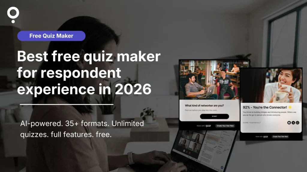 free quiz maker for respondent experience