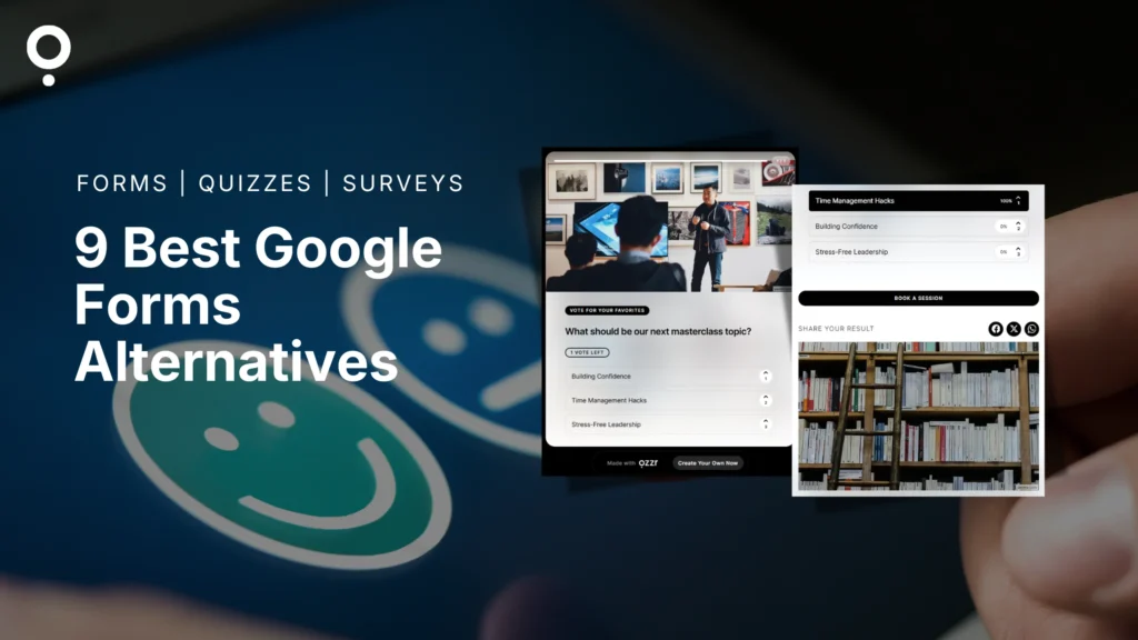 Google form alternatives for forms, quizzes and surveys