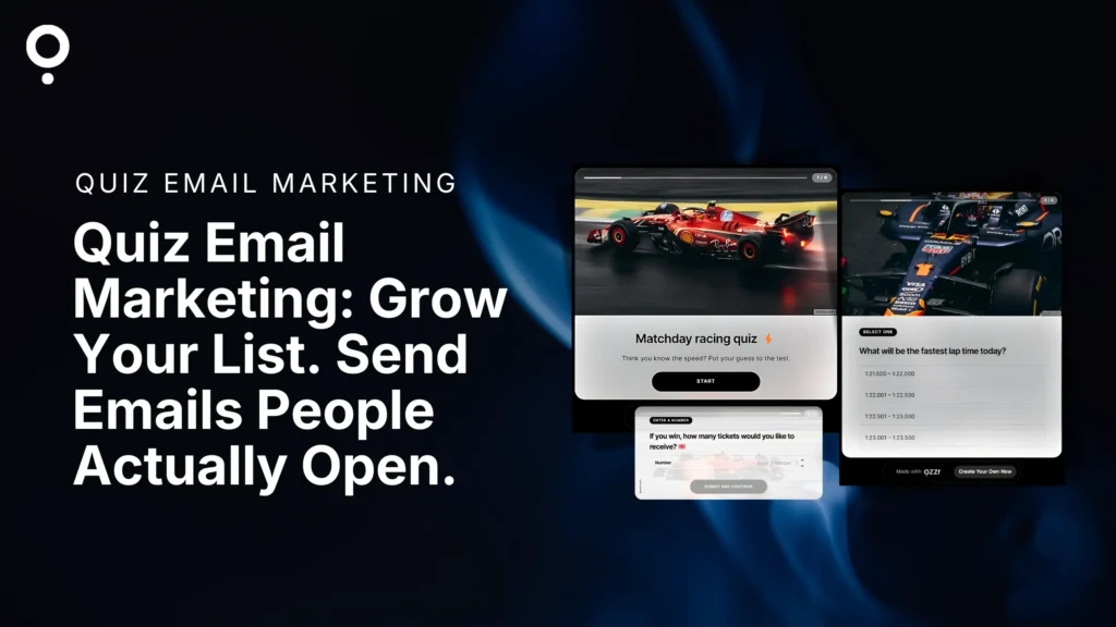 Quiz Email Marketing using Qzzr Quiz Maker